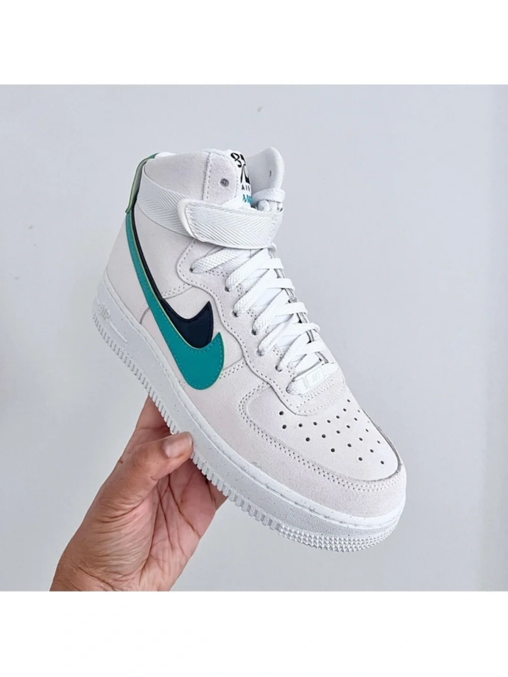 Nike Air Force 1 High Special Edition Sesame Neptune Women’s Sneakers